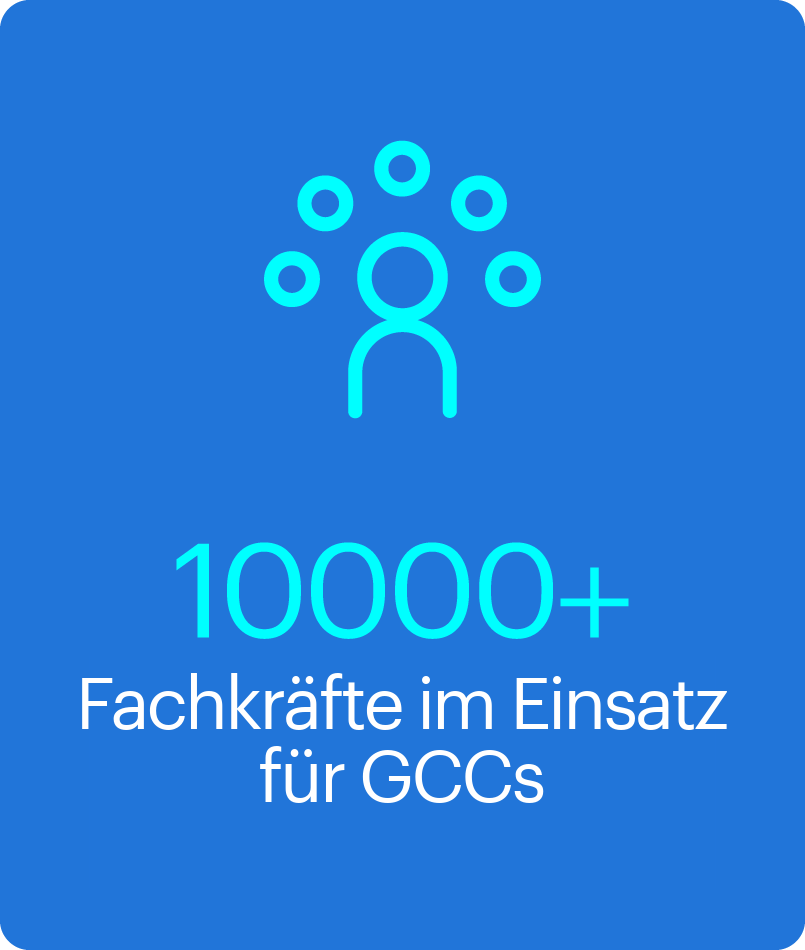 10000+ Fachkräfte im Einsatz für GCCs